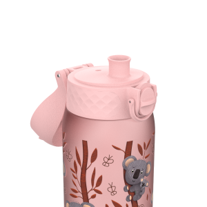 Бутилка за вода Ion8 Print, рециклирана пластмаса, 350ml, Koalas