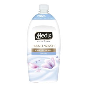 Течен сапун Medix Cream Collection Sensitive, 800 ml, бял