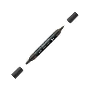 Faber-Castell Акрилен маркер Multimark, № 299, черен гланц