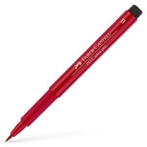 Faber-Castell Маркер-четка Pitt Artist Pen, B, № 219, дълбок аленочервен