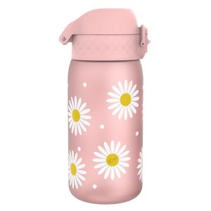 Бутилка за вода Ion8 Print, рециклирана пластмаса, 350ml, МАРГАРИТКИ