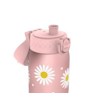Бутилка за вода Ion8 Print, рециклирана пластмаса, 350ml, МАРГАРИТКИ