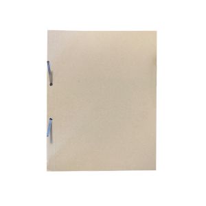 Папка Еconomy, картонена, с машинка, 250 g/m2, бяла, 50 броя