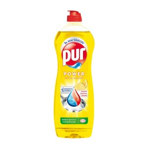 Препарат за миене на съдове Pur Duo Power, лимон, 750 ml