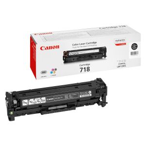 Оригинална тонер касета Canon CRG718, 3400 страници/5%, Black