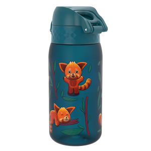 Бут. за вода Ion8 Print, рециклирана пластмаса, 350ml, Red Pandas