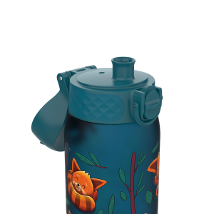 Бут. за вода Ion8 Print, рециклирана пластмаса, 350ml, Red Pandas