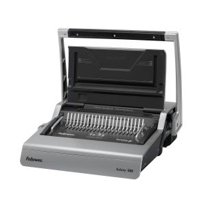 Машина за подвързване Fellowes Galaxy, ръчна, с пластмасова спирала, A4, до 500 листа