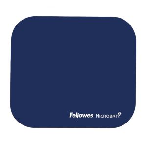 Пад за мишка Fellowes Microban, антибактериален, 2 mm, син