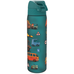 Бутилка  за вода Ion8  Print, рециклирана пластмаса,500ml, Automobiles
