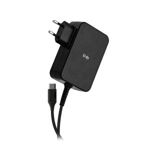 Зарядно устройство TNB Multimedia, за лаптоп, таблет и смартфон, USB Type-C, 90 W, дължина 1.8 m