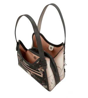 Чанта Anekke Peace&Love Pink, 31x28x15 cm
