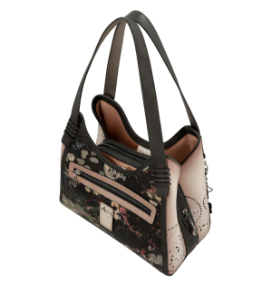 Чанта Anekke Peace&Love Pink, 31x28x15 cm