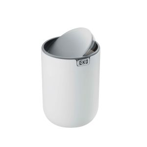 Кош за отпадъци Eko Fandy, за маса, 1.5 L, бял