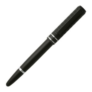 Hugo Boss Писалка Level Structure, в кутия, черна