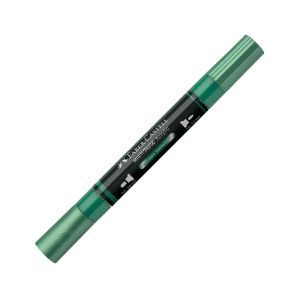 Faber-Castell Акрилен маркер Multimark, № 295, зелен металик