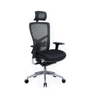 Ергономичен стол RFG TECH@PRO, Multi-function механизъм, до 250 kg, черен