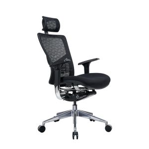 Ергономичен стол RFG TECH@PRO, Multi-function механизъм, до 250 kg, черен