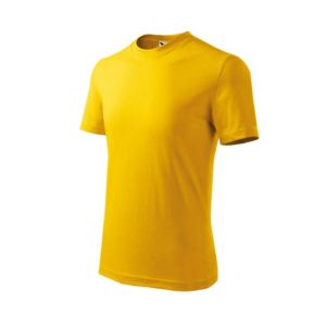 Malfini Детска тениска Basic 138, размер 158 cm, възраст 12 години, жълта