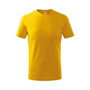 Malfini Детска тениска Basic 138, размер 158 cm, възраст 12 години, жълта