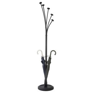 Закачалка RFG Lugano, височина 173 cm, черна