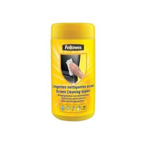 Кърпи за почистване на екрани Fellowes , 100бр