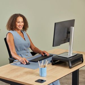 Пад за китка Fellowes Breyta, 6 х 47 cm, син