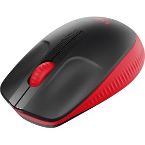 Комп.мишка безж.Logitech M190 червена