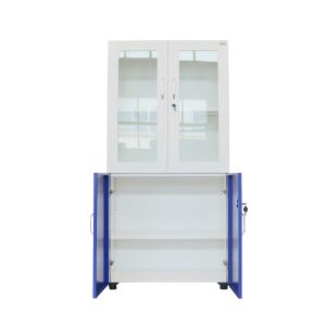 Шкаф RFG, лабораторен, 800 х 400 х 1650 mm, синьо-бял
