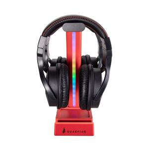 Поставка за слушалки SureFire Vinson N1, RGB, червена