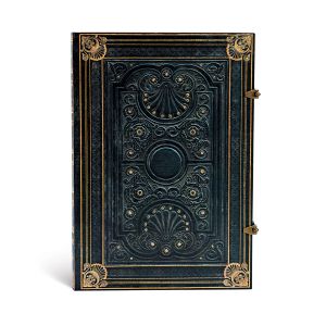 Paperblanks Тефтер Nocturnelle, Grande, широки редове, твърда корица, 120 листа