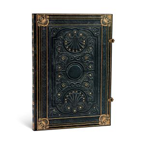 Paperblanks Тефтер Nocturnelle, Grande, широки редове, твърда корица, 120 листа