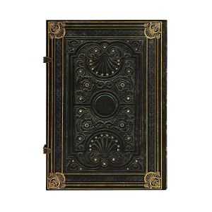 Paperblanks Тефтер Nocturnelle, Grande, широки редове, твърда корица, 120 листа