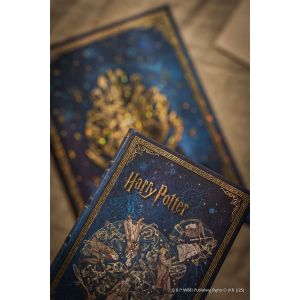 Paperblanks Тефтер Legends of Hogwarts, Ultra, широки редове, твърда корица, 72 листа