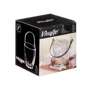 Съд за лед Vivalto, с метални щипки, 800 ml