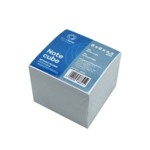Хартиено кубче Bluering незалепено 80/80/65 бяло