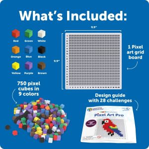 Learning Resources Мозайка пиксели, с 28 предизвикателства