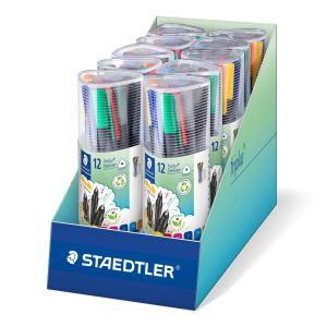 Комплект тънкописци Staedtler 334, 12 цвята