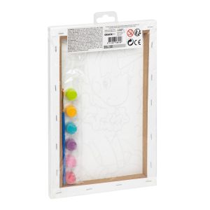 Moxy Комплект рисуване по номера Еднорог, 29.7 x 19.5 cm