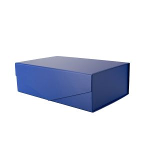 Office 1 Кутия Matt, с магнитно затваряне, сгъваема, 31 х 20 х 10 cm, тъмносиня