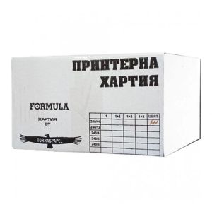 Безконечна хартия 240/11/2 630л/каш.,Formula,  цветна