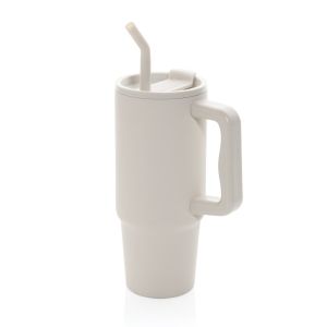 Термочаша Embrace, метална, с капак, 900 ml, бежова