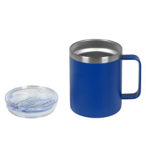 Office 1 Термочаша Heat, метална, 350 ml, синя
