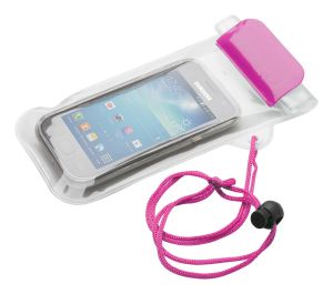 Калъф за телефон Wapro, 95 х 230 mm, прозрачен, розов