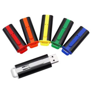 Office 1 USB флаш памет Slide 3, USB 2.0, 32 GB, червена