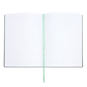 Hugo Boss Тефтер Pastel Classic, A5, на редове, светлозелен