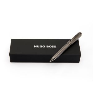Hugo Boss Химикалка Elemental, в кутия, хром