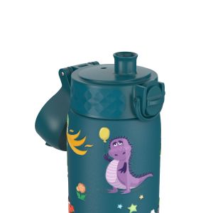 Бутилка за вода Ion8 Print, метална, 600ml, ДРАКОНИ