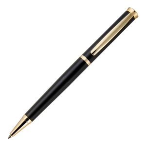 Hugo Boss Химикалка Sophisticated, в кутия, черна