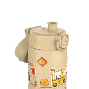 Бутилка за вода Ion8 Print, метална, 600ml, СТРОИТЕЛНИ МАШИНИ